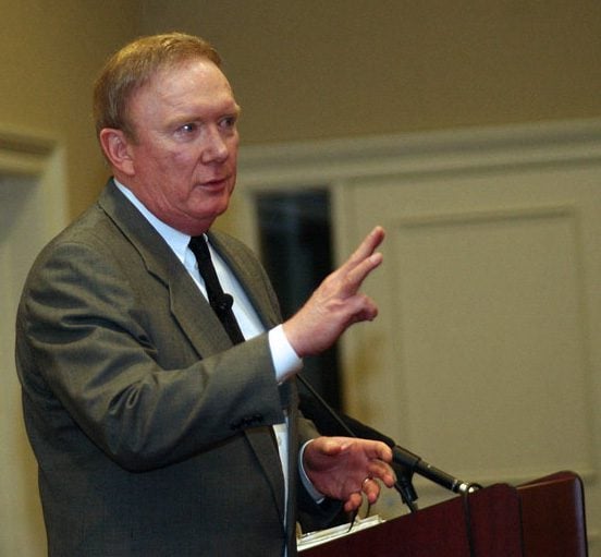 Judge Wilkins fielding questions from the audience
