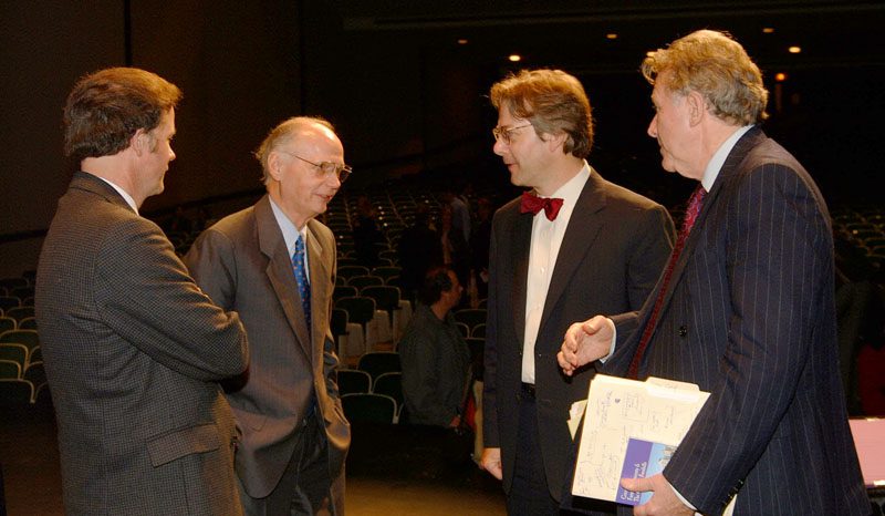 Benny Walker, Richard Riley, John Ikenberry and Jim Hoagland