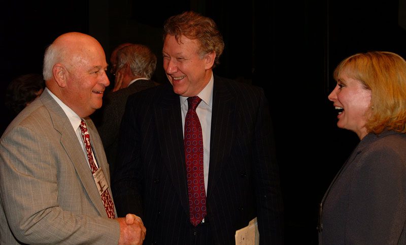Caroll Rushing with Jim Hoagland