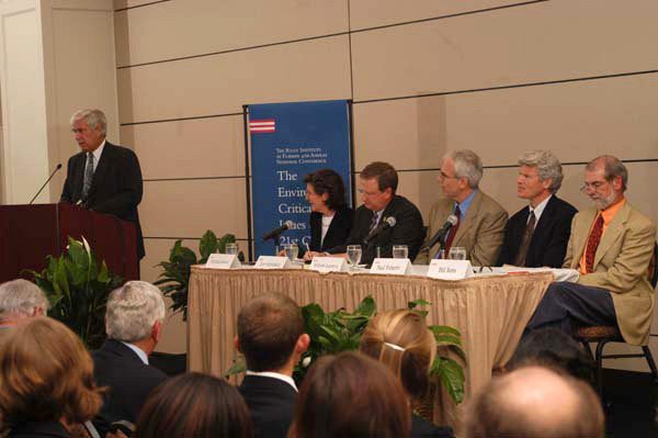 Panel Three: Our Planet, Our Country, and the Environment: Acknowledging Reality and Envisioning Policy for the 21st Century