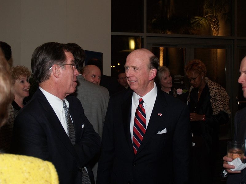David Wilkins with guests