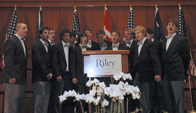 The Belltower Boys sing America the Beautiful