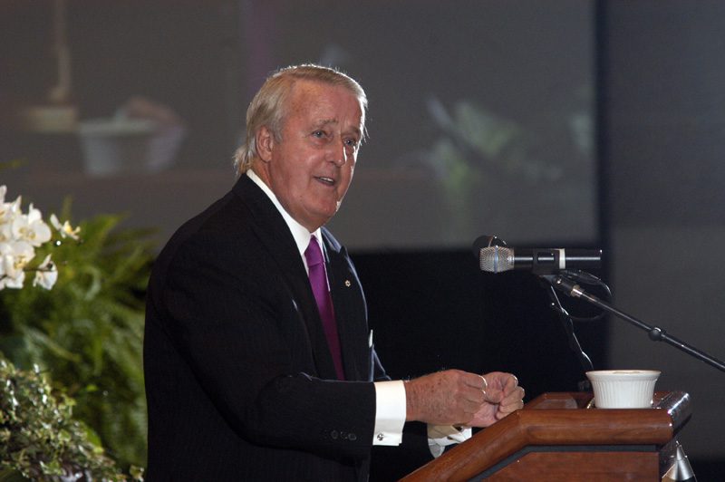 Prime Minister Brian Mulroney
