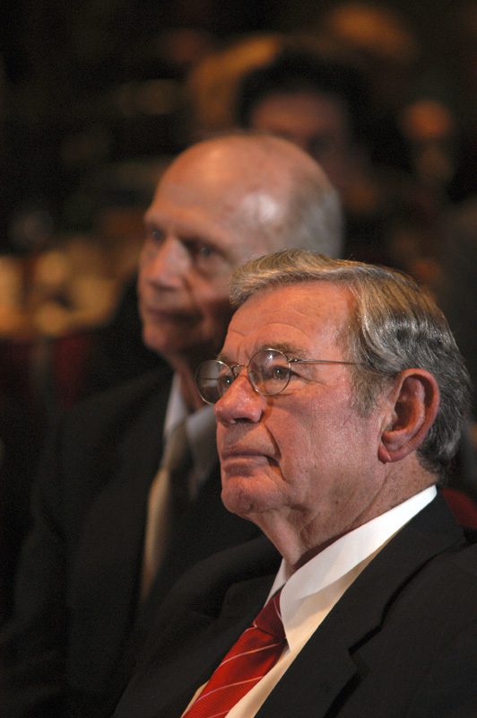 Senator Hugh Leatherman and Governor Richard Riley