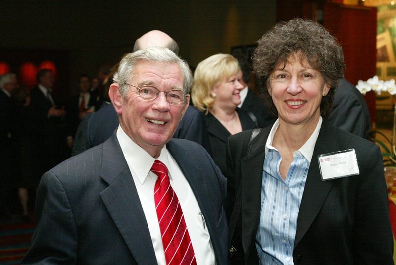 Senator Hugh Leatherman and Dianne Mullis
