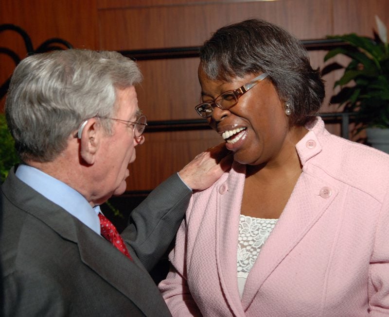 Hugh Leatherman and Gilda Cobb-Hunter