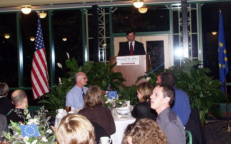Dr. Donald Gordon, Executive Director of the Riley Institute