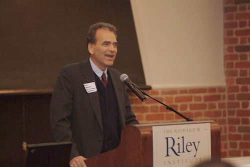 Keith Laughlin discussing Rails-to-Trails in Greenville, SC