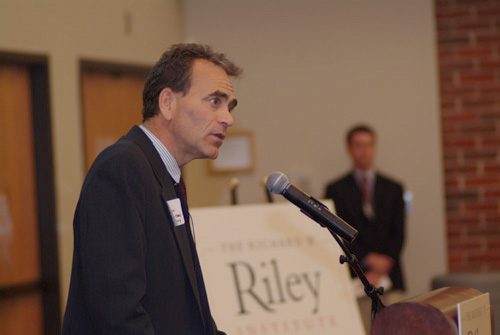 Keith Laughlin during Q & A