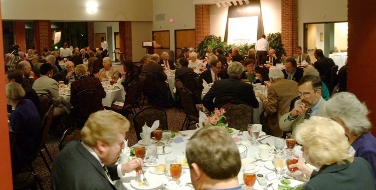 A dinner was held in honor of Charleston Mayor Joseph Riley