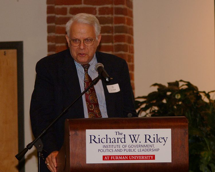 Dr. A.V. Huff, Dean of Faculty