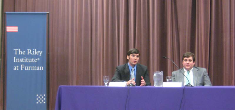 (l-r) John Tynan and H. Boyd Brown