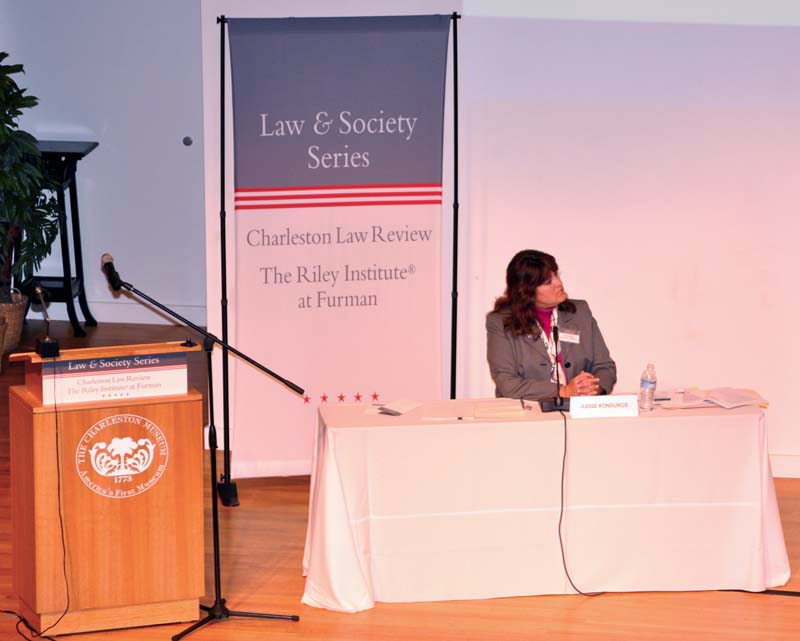 Panel One moderated by The Honorable Aphrodite Konduros, SC Court of Appeals