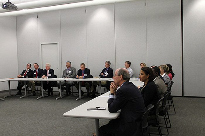 Dr. Glenn met with a select group of Upstate leaders. He presented a clear economic argument for increasing the international affairs budget in order to benefit all South Carolinians.