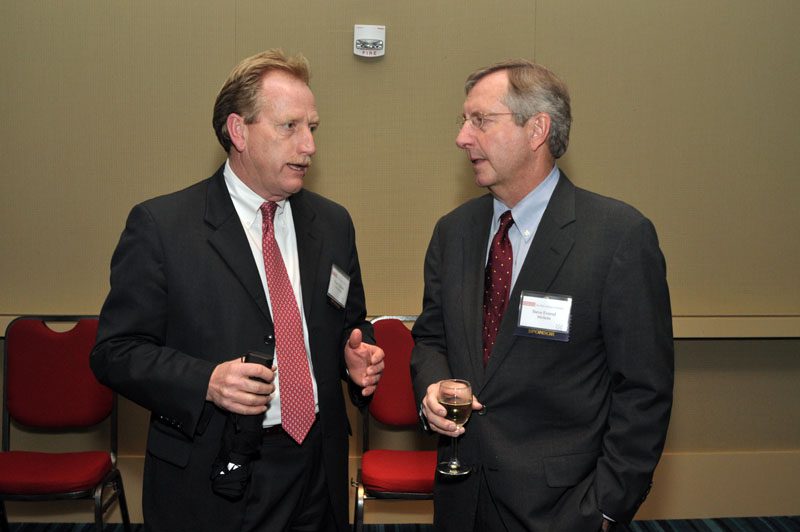 (l-r) Chuck Claunch and Steve Evered