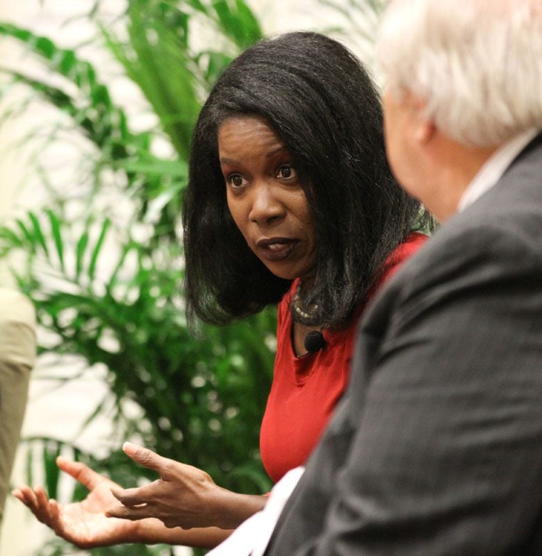 Isabel Wilkerson and Steve Morrison