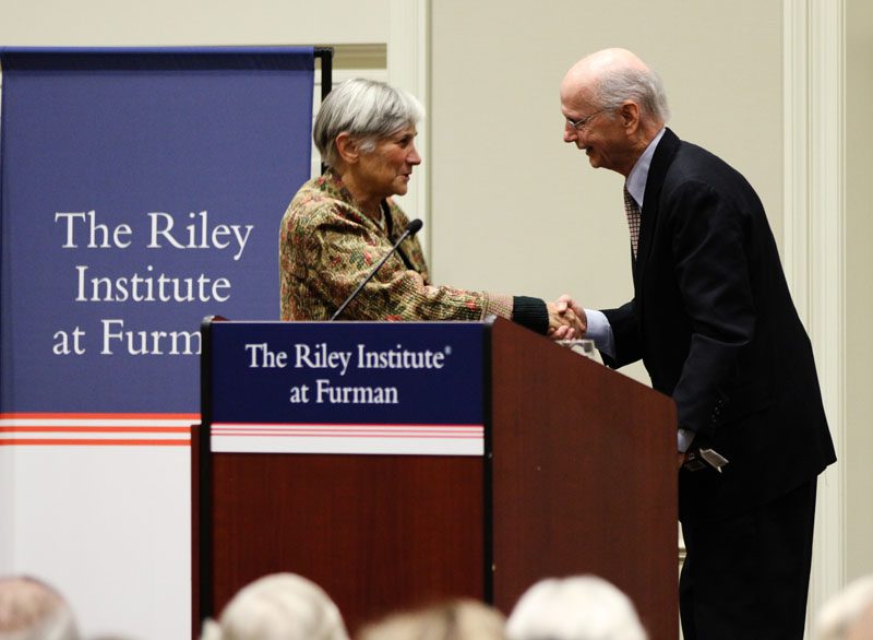 Diane Ravitch and Secretary Riley
