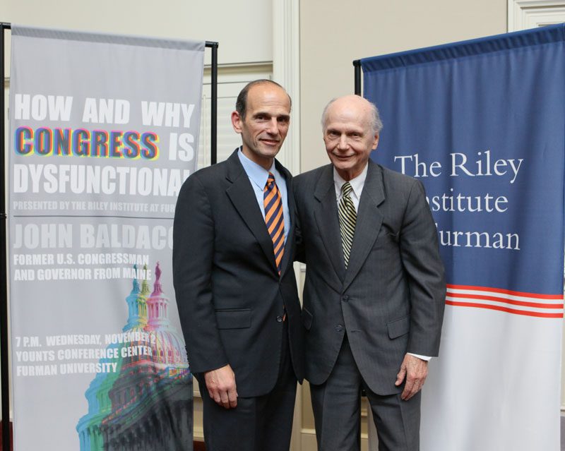 Governor Baldacci and Secretary Riley