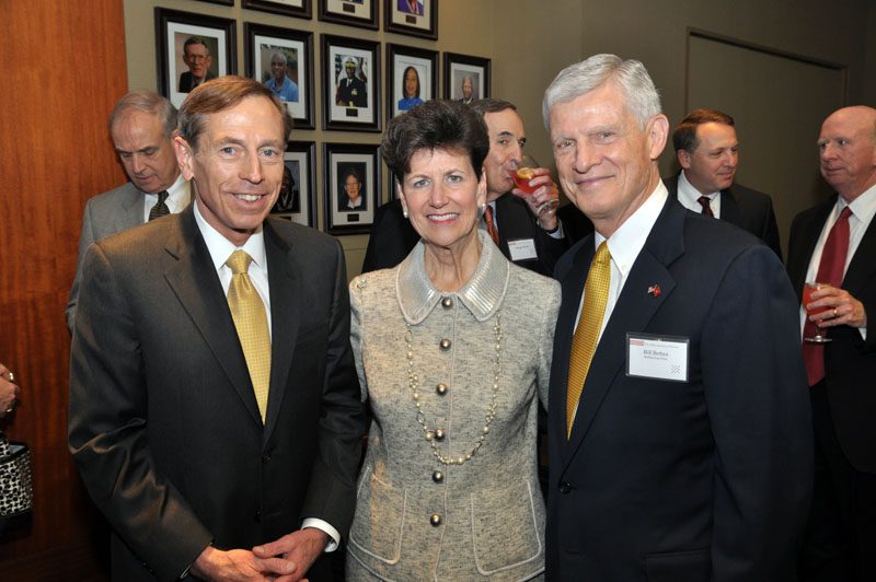 (l-r) David Petraeus, Paula Harper Bethea and Bill Bethea