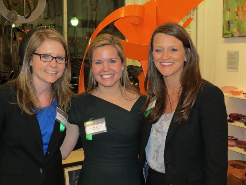 CLR members Courtney Blake, Kristin Kelly, Amity Edmonds