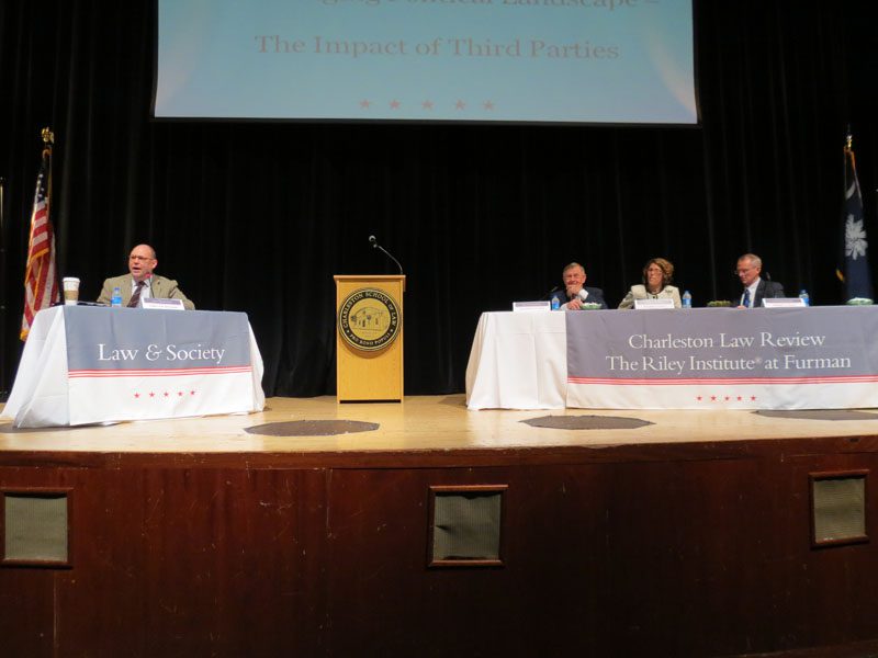 Panel Two: The Changing Political Landscape-The Impact of Third Parties moderated by James F.M. Williams, Executive Director, Get Money Out Foundation