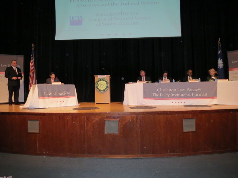Panel Five: Fitness to Practice-What It Means for Attorneys and the Judicial System moderated by Constance Anastopoulo, Assistant Professor of Law, Charleston School of Law