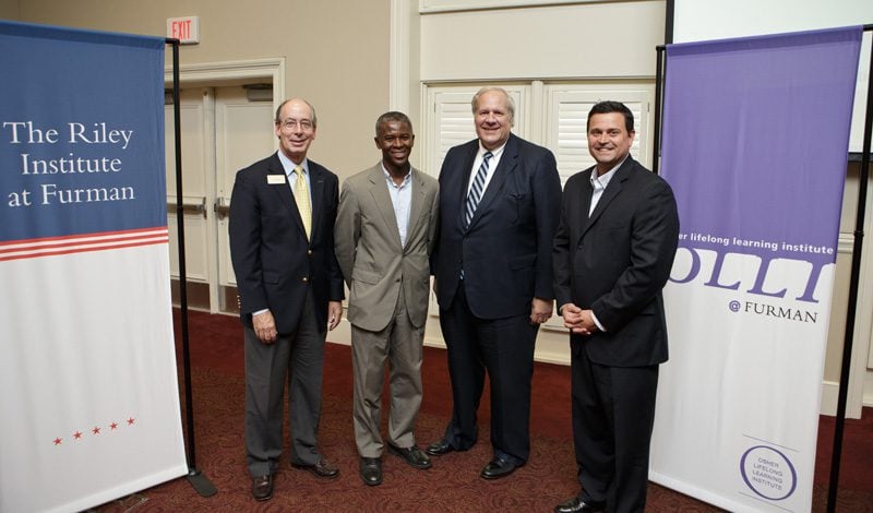 (l-r) John Beckford, John Simpkins, Steve Morrison and Mark Quinn