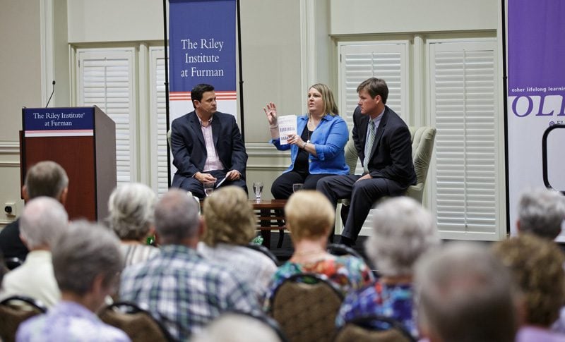 (l-r) Mark Quinn, Lynn Bailey and Kirby Mitchell