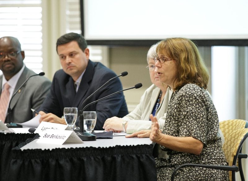 Sue Berkowitz commenting