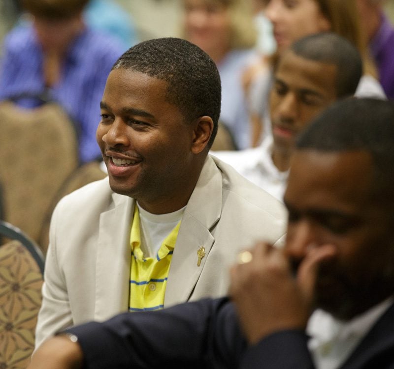 Guests enjoying the discussion
