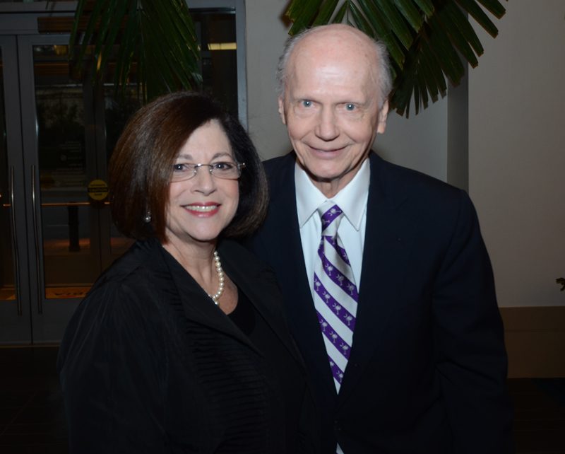 Secretary Riley with Anita Zucker, recipient of the Award for Excellence in Civic Leadership