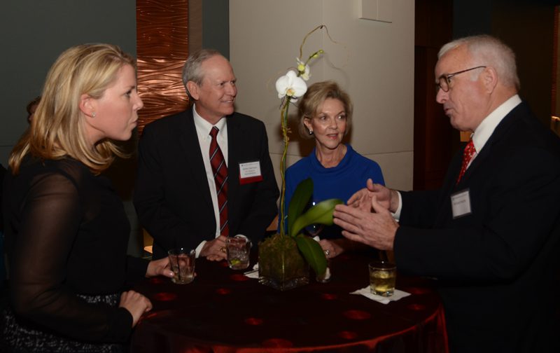 James Harrison, recipient of the Legislative Leadership Award and Susan Wilkins