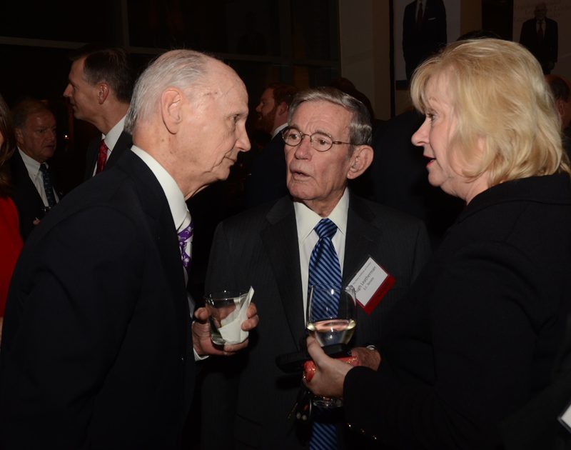 Secretary Riley with Hugh and Jean Leatherman