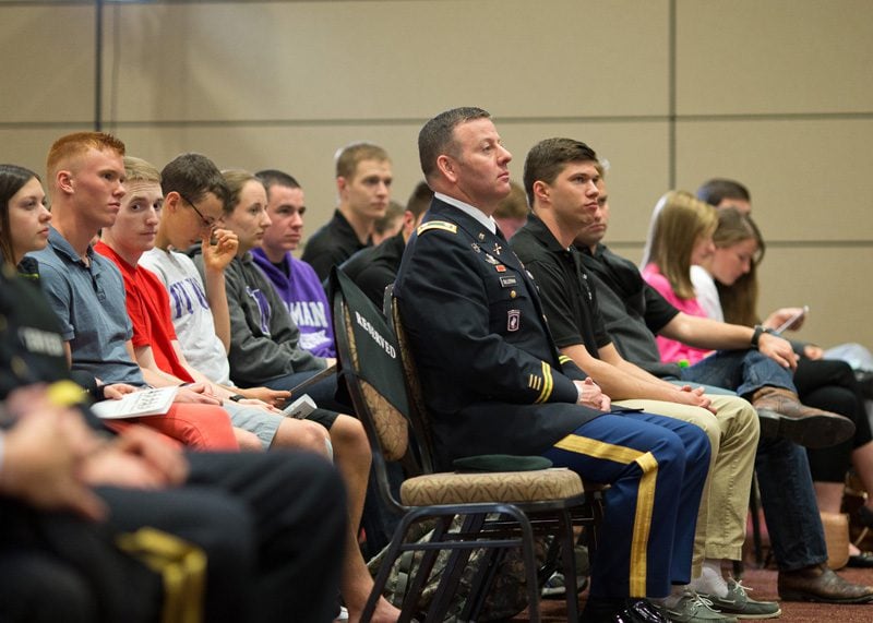 (front row) LTC Tom Gilleran
