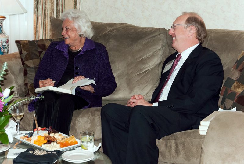 Justice O'Connor and Judge Bill Traxler