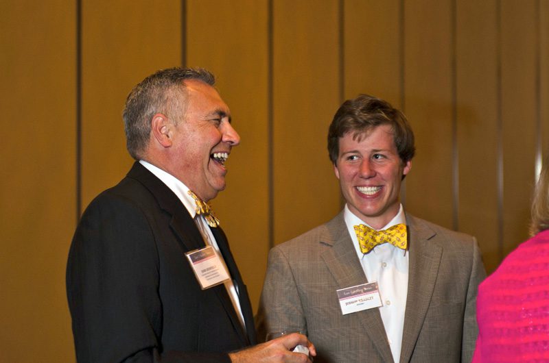 (l-r) John Benfield and Judson Bradley