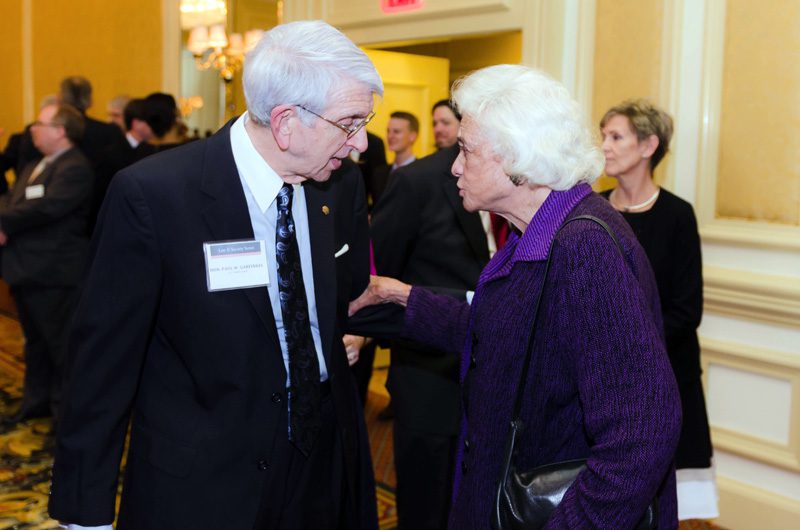 Hon. Paul Garfinkel with Justice O'Connor
