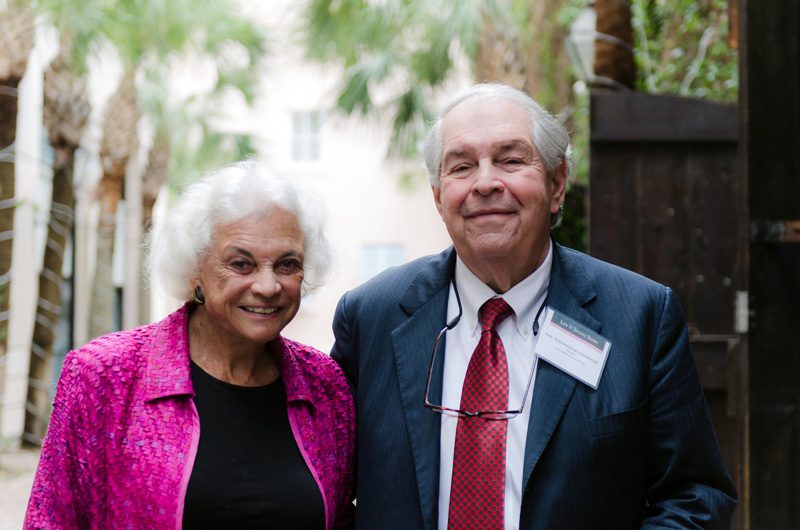 The Honorable Sandra Day O'Connor and The Honorable Alexander Sanders Jr., Founder, Charleston School of Law