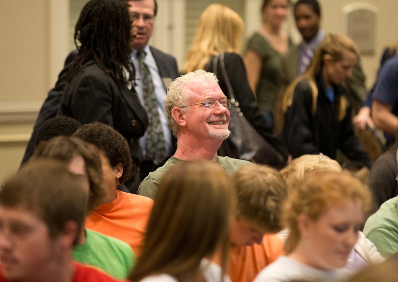 Many community members attended as well