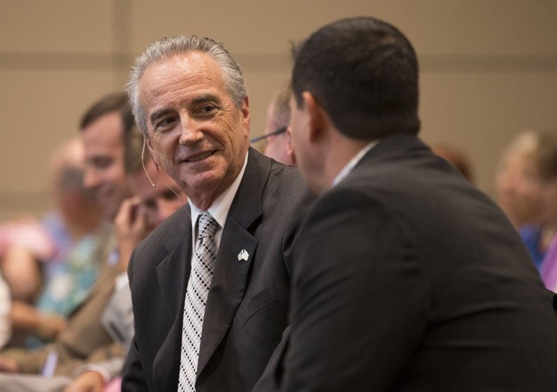 Jim Deyling, President Private Business, BlueCross BlueShield of South Carolina, speaking with Mark Quinn