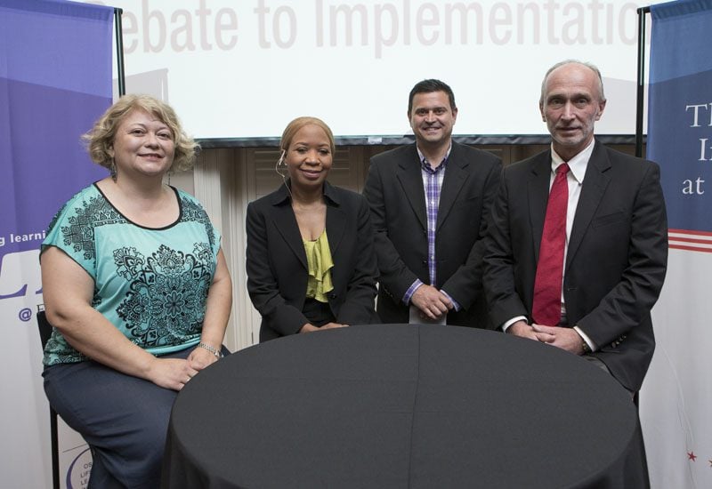 (l-r) Shelli Quenga, Pamela Roshell, Mark Quinn and Angelo Sinopoli