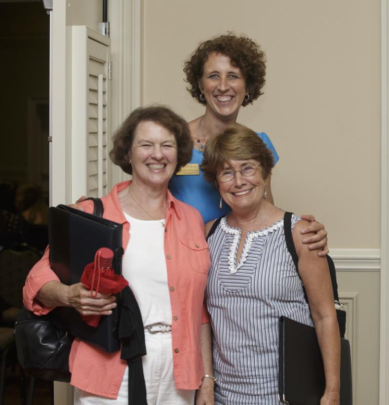 (l-r) Sarah Fletcher, Lucy Woodhouse and Susan Shi