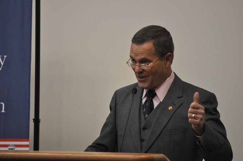 General Lehnert addresses the issues of 