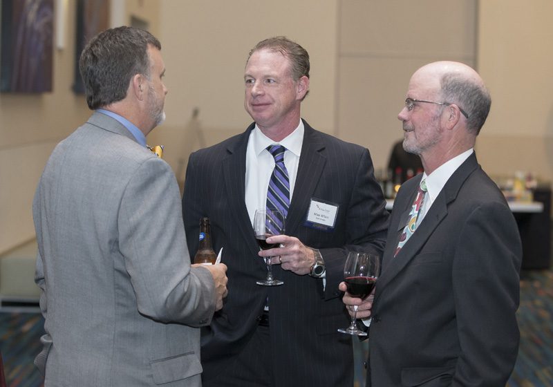 (l-r) Dan Cooper, Mike Wilson, Duke Energy, and Benny Walker