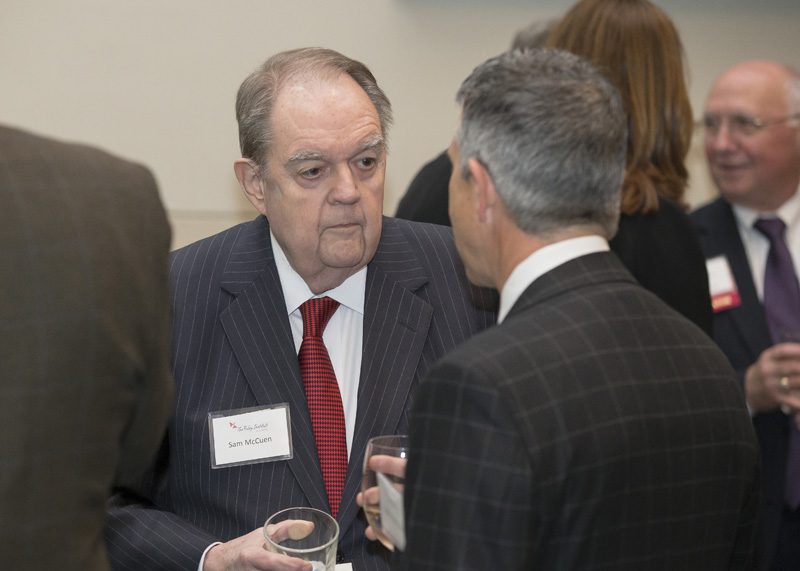 Sam McCuen (center)