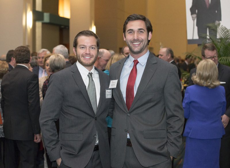 (l-r) Christopher Haines and Oliver Wolfe