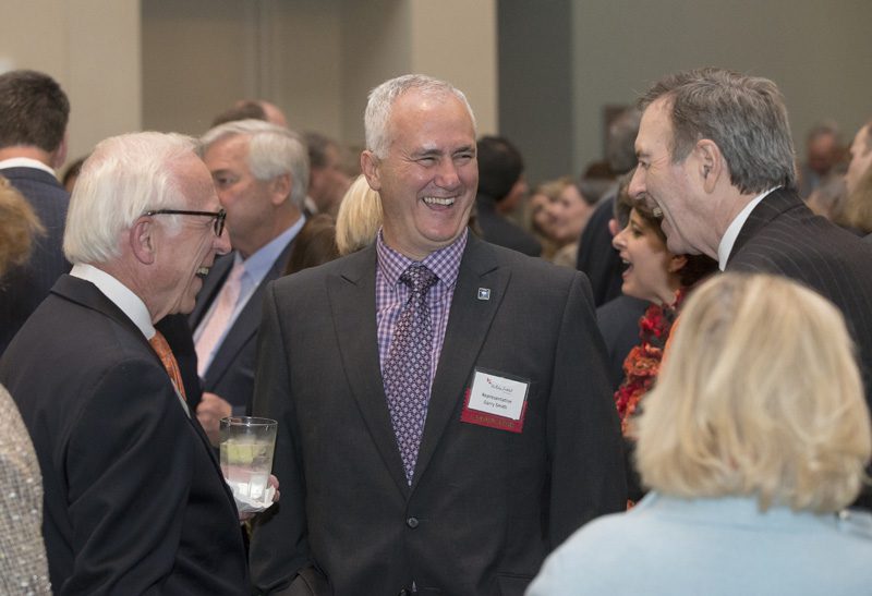 Representative Garry Smith (center)