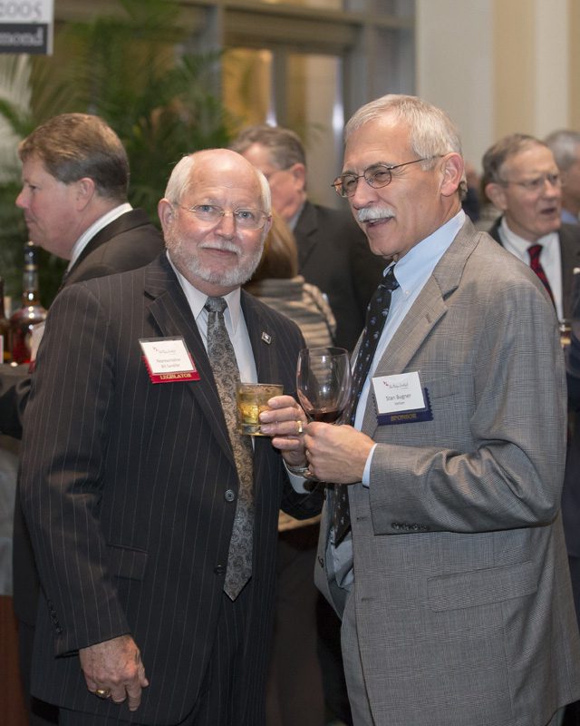 (l-r) Representative Bill Sandifer and Stan Bugner, Verizon