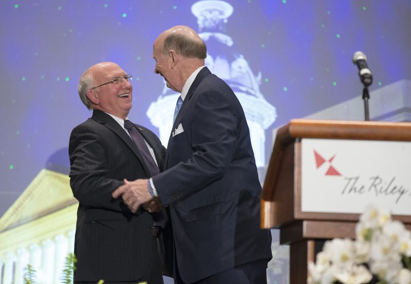 The David Wilkins Award for Excellence in Legislative Leadership was awarded to Senator Paul Campbell