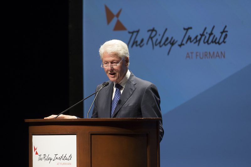 “The promise of the Riley Institute is very significant”